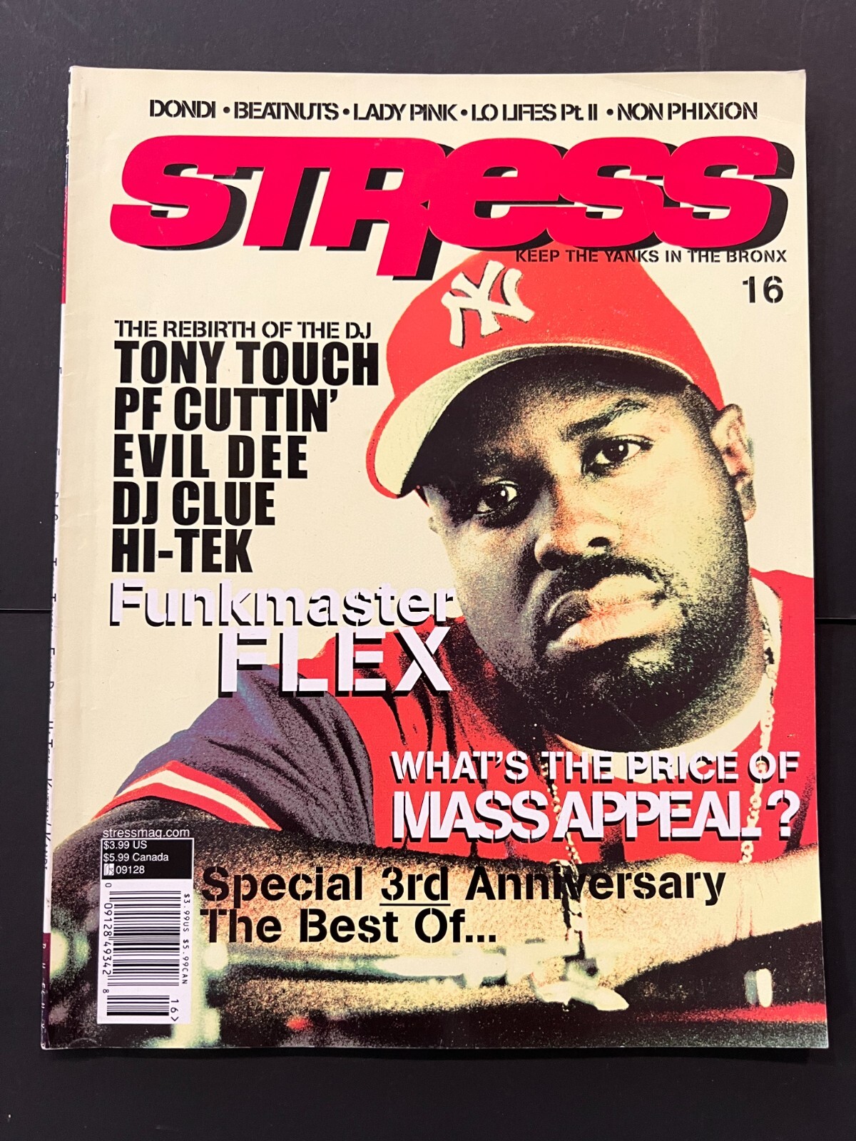 ☆Funkmaster Flex☆ hiphop 90s poster DJ Funkmaster Flex Promo Poster Hip Hop Rap NYC Hot 97