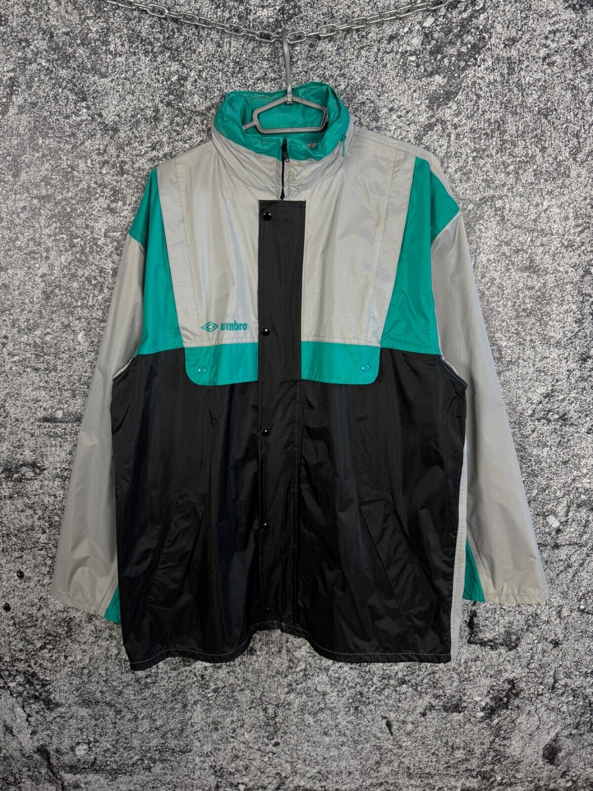 ジャケット・アウター 90s UMBRO nylon jacket England black L 90s UMBRO nylon jacket England black L