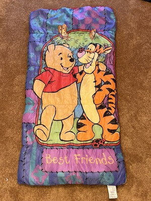 Vintage Winnie the Pooh Best Friends Tigger Kids Sleeping Bag - Camping