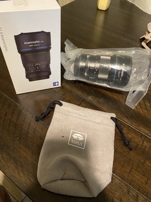 SIRUI 50mm F1.8 Anamorphic 1.33x lens BRAND NEW