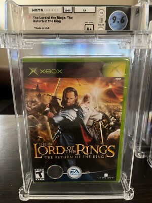 Lord of the Rings: The Return of the King- Xbox WATA NOT CGC- 9.6 A+