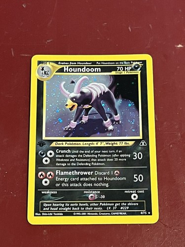 PSA10 ヘルガー eカード 神秘なる山 HOUNDOOM holo