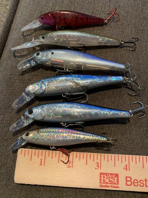 LUCKY CRAFT B/'FREEZE JERK BAIT 100S POINTER PEARL AYU C2108