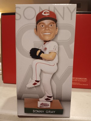 SONNY GRAY BOBBLEHEAD SGA CINCINNATI REDS PITCHER  IN ORIGINAL BOX MLB ALL STAR