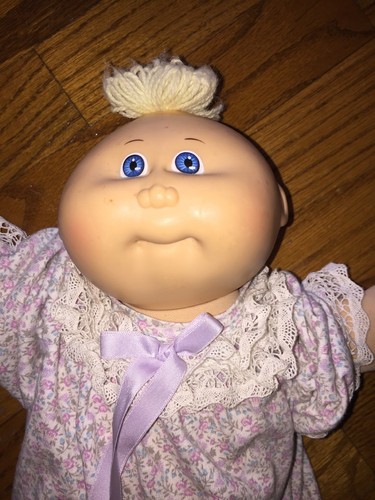 Xavier Roberts Cabbage Patch Kids doll SOFT SCULPTURE Baby Hard Vinyl Head 16