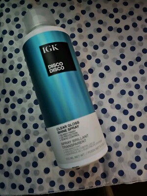  IGK DISCO DISCO CLEAR GLOSS SHINE  SPRAY 