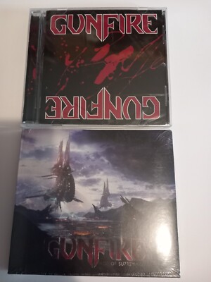 GUNFIRE - Gunfire + Age of Supremacy - 2 CD  SIGILLATI * ITALIAN METAL