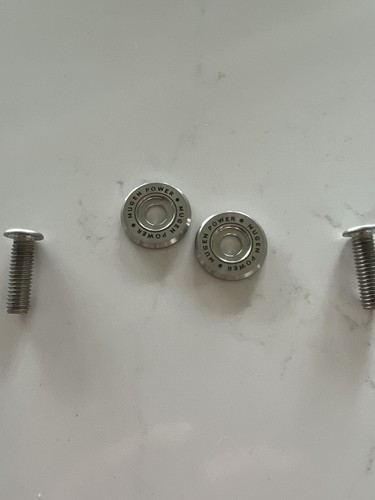 MUGEN POWER JDM F/S License Plate Frame Fasteners Bolts