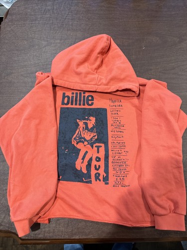Billie Eilish - Billie Black Happier Than Ever Hoodie