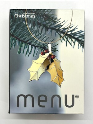 MENU Danish Design Christmas Charms For Decorations   NIB   You Choose!