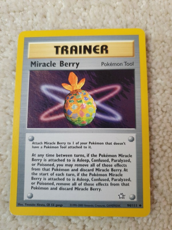 Miracle Berry Pokemon Cards Find Pokemon Card Pictures With Our