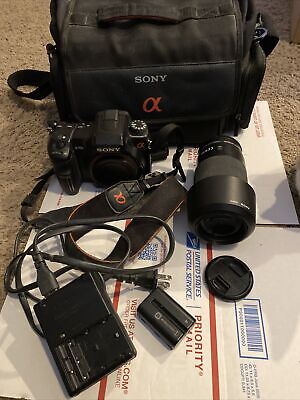 Sony Alpha a700 12.2MP Digital SLR Camera With Bag Battery Charger Lens Sal75300