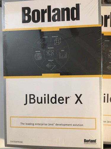 Borland JBuilder X Enterprise Upgrade Version X  JXE0010WWCS180  WO#WM42404807