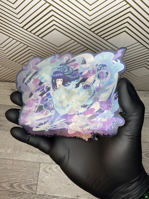 Naruto Shippuden Hinata Hyuga 3D Lenticular Motion Car Sticker Decal Peeker