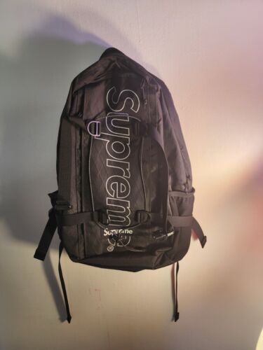SUPREME Backpack (FW18) Black - Great Condition | eBay