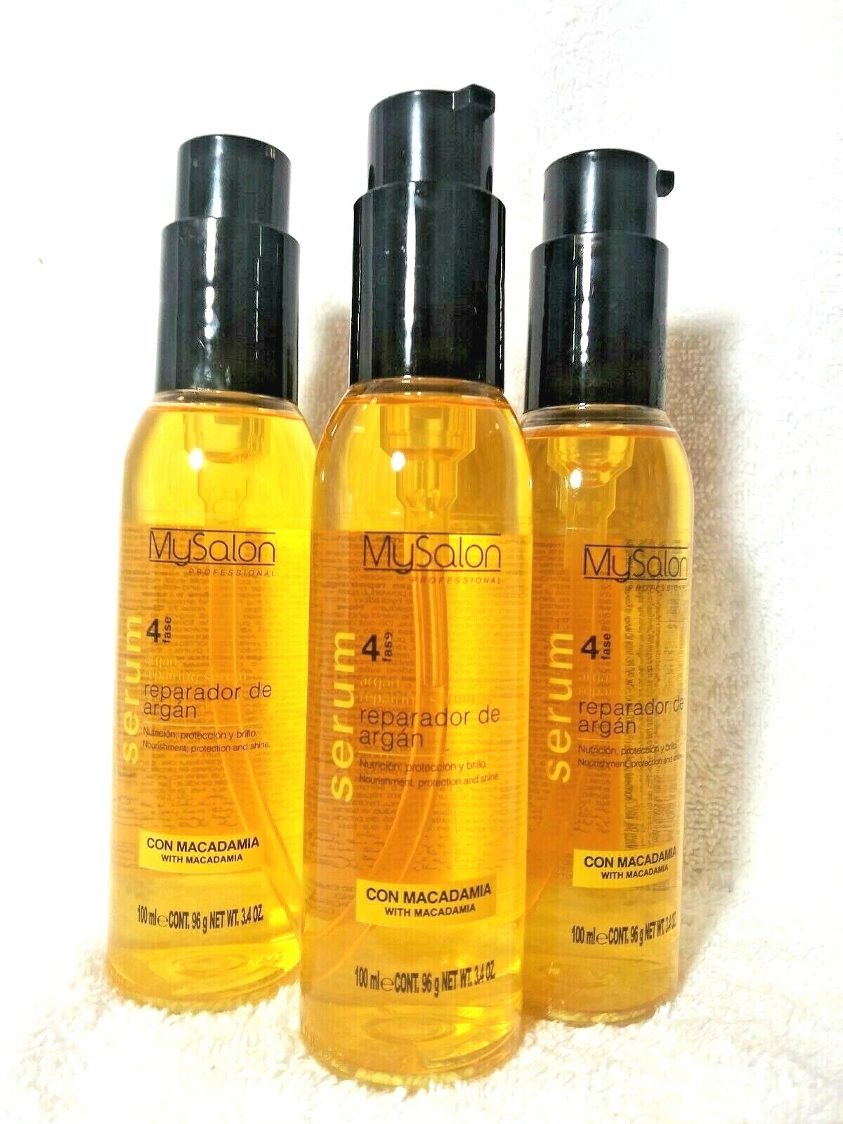 Mysalon Argan Repairing Serum 4 Fase with Macadamia Oil