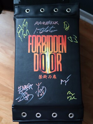 AEW Forbidden Door Signed autograph Turnbuckle 2023 Toronto MJF CM PUNK Okada x8