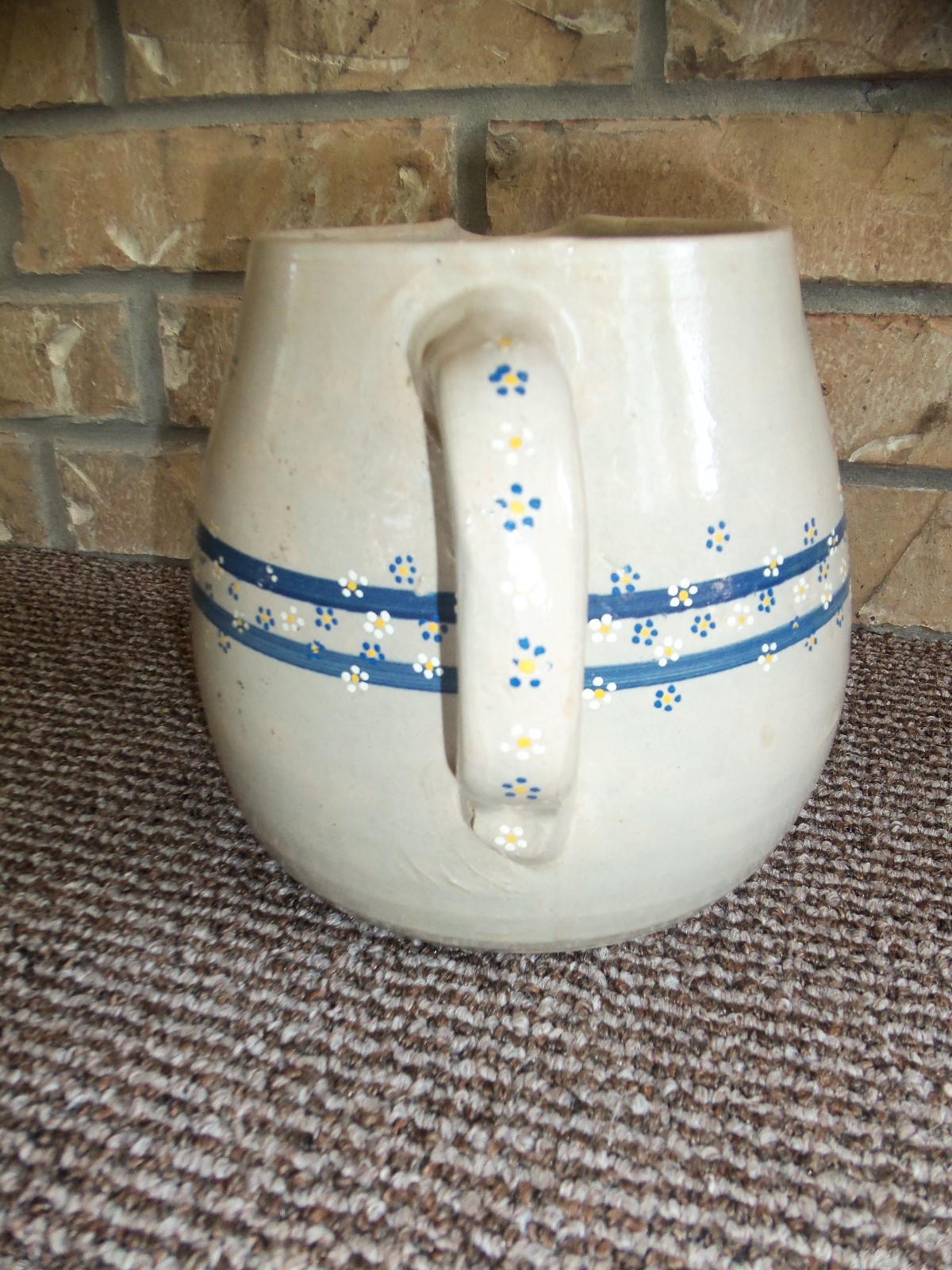 Vintage Pottery Pitcher