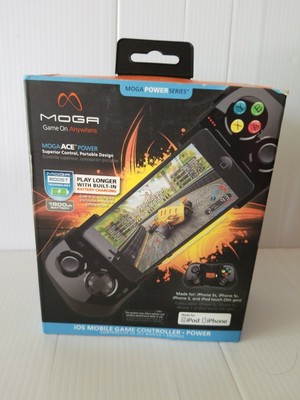 MOGA Power Series iOS Mobile Game Controller + power (ipod/ iphone)