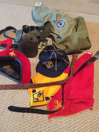 BSA Of America Quarter Master, shirt Pants belt Scarf Hat Jug  Youth large 14 16