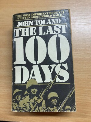 1968" The Last 100 Días " John Toland WW2 Militar Historia Libro de Bolsillo