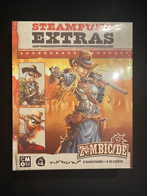 Zombicide Undead or Alive KS Exclusive | Steampunk Extras | Doc & Marty