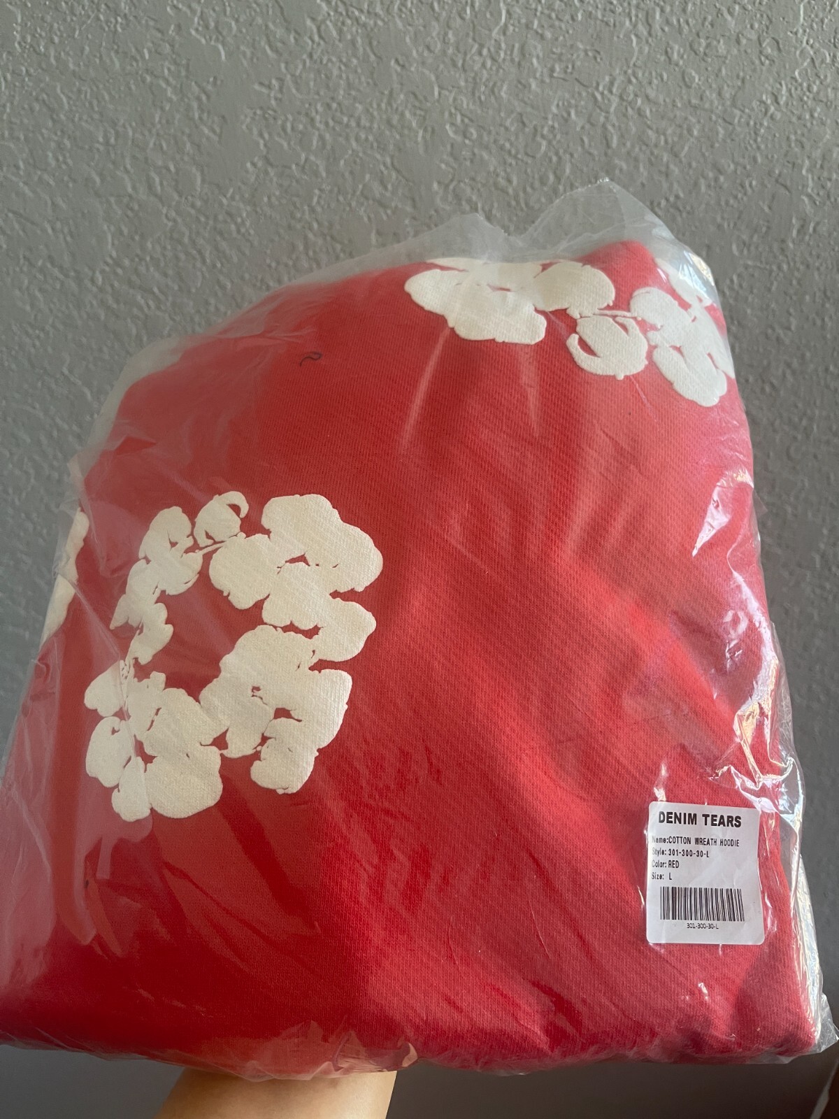 Pre-owned Denim Tears Red Hoodie - S M L Xl - ? Sale- Fast Free Shipping ?