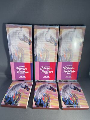 Colorful Horse Note Shopping List Pad Pocket Notebook Lot 3 Of Each Magnetic