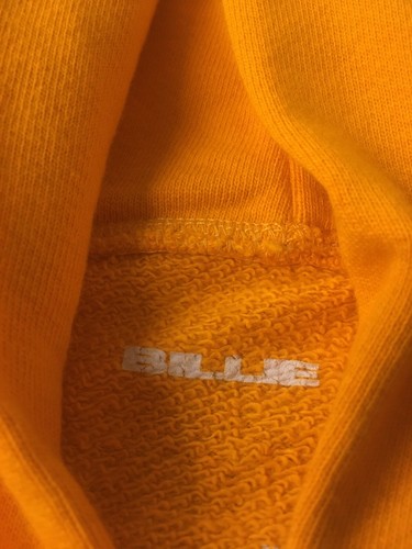 Pre-owned Red 2024 Billie Eilish Shirt Hoodie Large Hit Me Hard And Soft Tour Long Sleeve In Orange