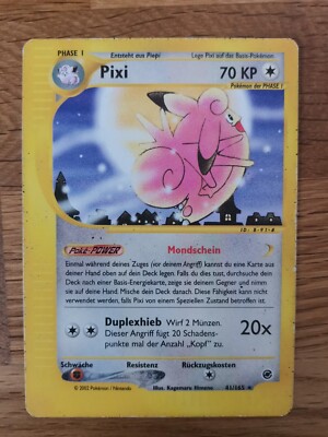 Pixi 41/165 Selten Pokémon Karte