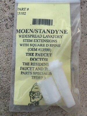 Moen Standyne Widespread Stem Extension With Square D Spine Generic New