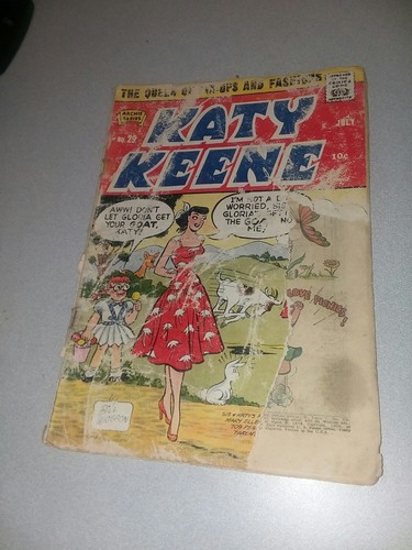 Katy Keene 29 43 Archie Mlj Comics 1950's Wilber Gloria Debbie silver age woggon