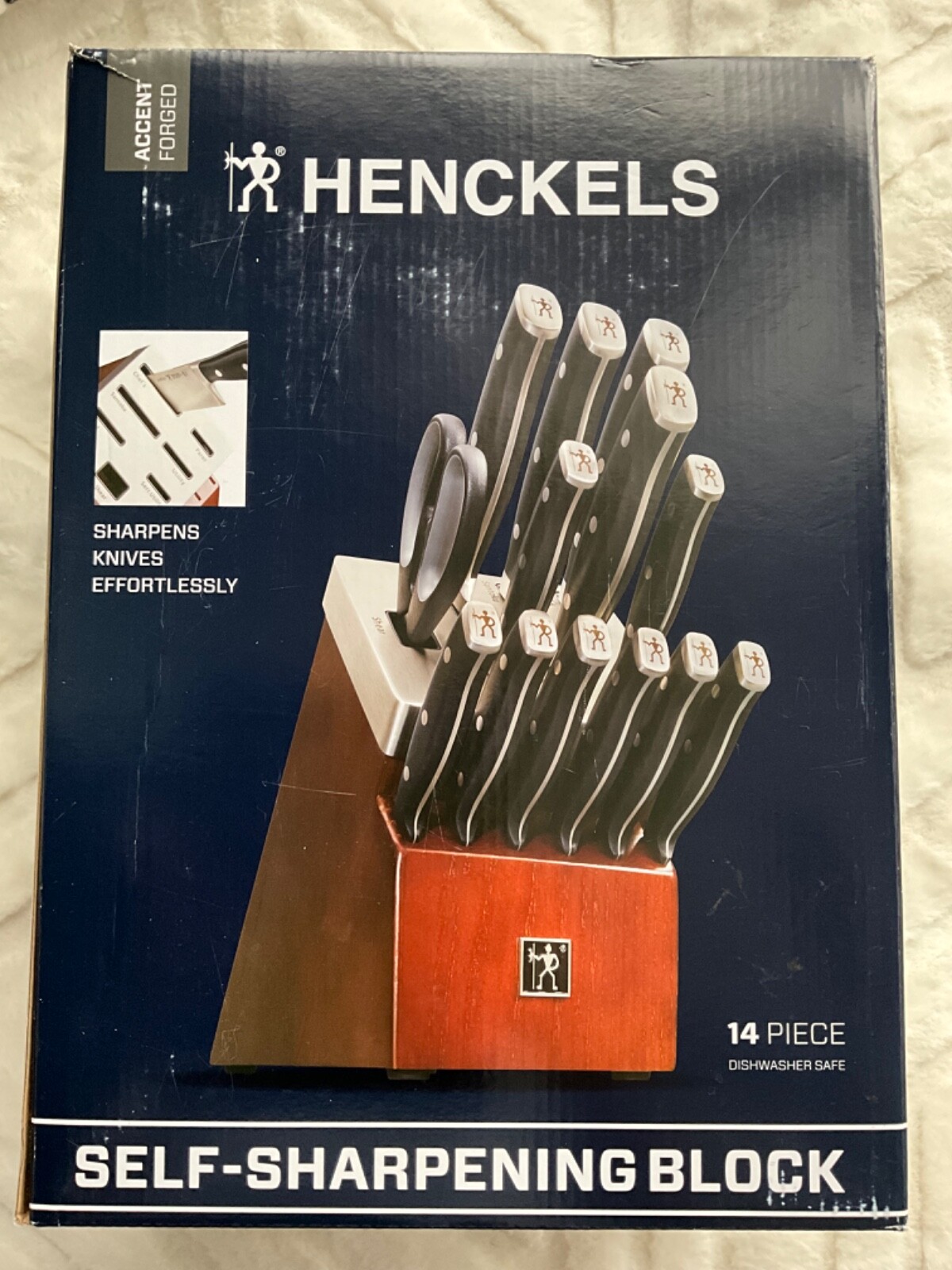 Brand new Henckels Forged Accent 14pc Self-Sharpening Knife 