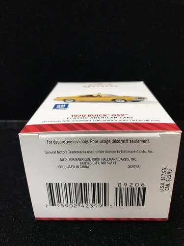 2014 HALLMARK KEEPSAKE ORNAMENT 1970 BUICK GSX ~ NEW IN BOX