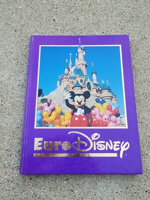 Euro Disney 1992 1st Year Visitor Souvenir Guide Rare Star Wars Michael Jackson 