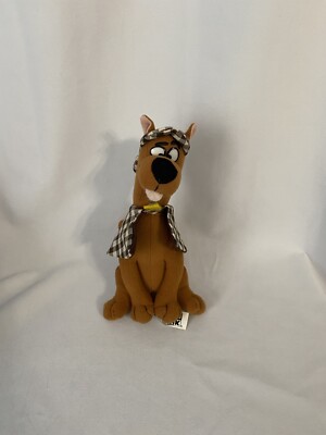 Vintage Scooby Doo Sherlock Holmes Plush Stuffed Animal Character Toy 9 Inch 