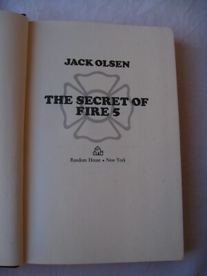 The Secret of Fire 5 - Jack Olsen - 1977 hardcover