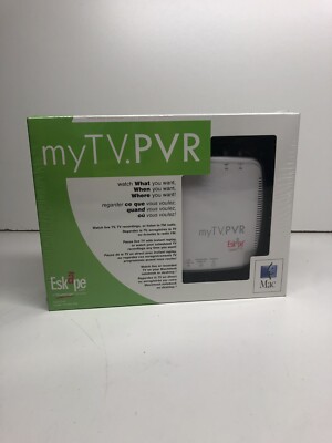 Hauppauge MY TV.PVR MAC Eskape New Sealed