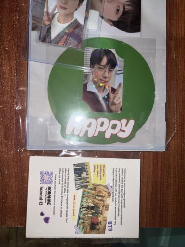 BTS JIN HAPPY JPFC UMS Limited Photocard POB Postcard BTS JIN HAPPY JPFC UMS Limited Photocard POB Postcard