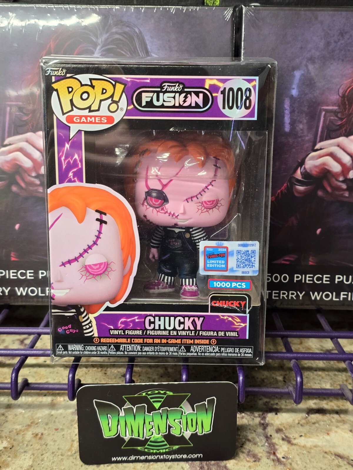 新品未開封 FUNKO POP! グルーミーベア フィギュア フロッキー ピンク ファンコ ポップ 『いたずらぐまのグル〜ミ〜』 FUNKO POP
