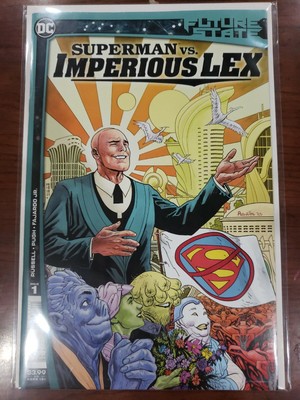 Future State Superman vs Imperius Lex #1 A Cover NM Gem Wow
