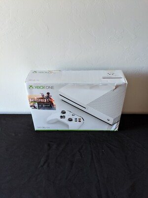 XBONEA - Empty Console Box for Microsoft Xbox One S White 500GB w/Battlefield