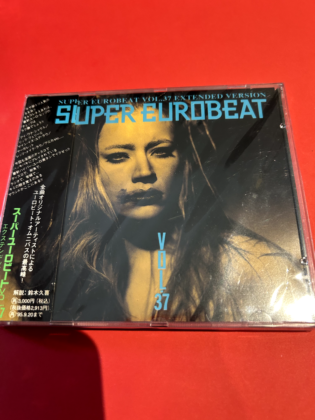 SUPER EUROBEAT vol 37 CD OST SOUNDTRACK initial d music dance