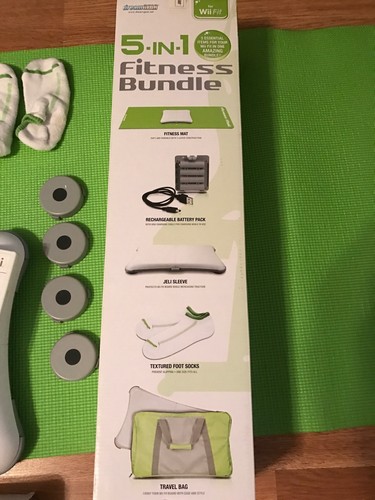 Wii Fitness Plus With 5 In 1 Fitness Bundle ???????????????? Adult Owned