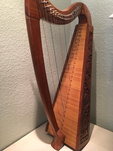 22 Strings DEURA Celtic Irish  Harp Lap FOLK