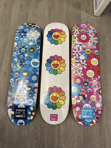 ★送料込★ Flower Skateboard Deck Set Takashi Murakami 