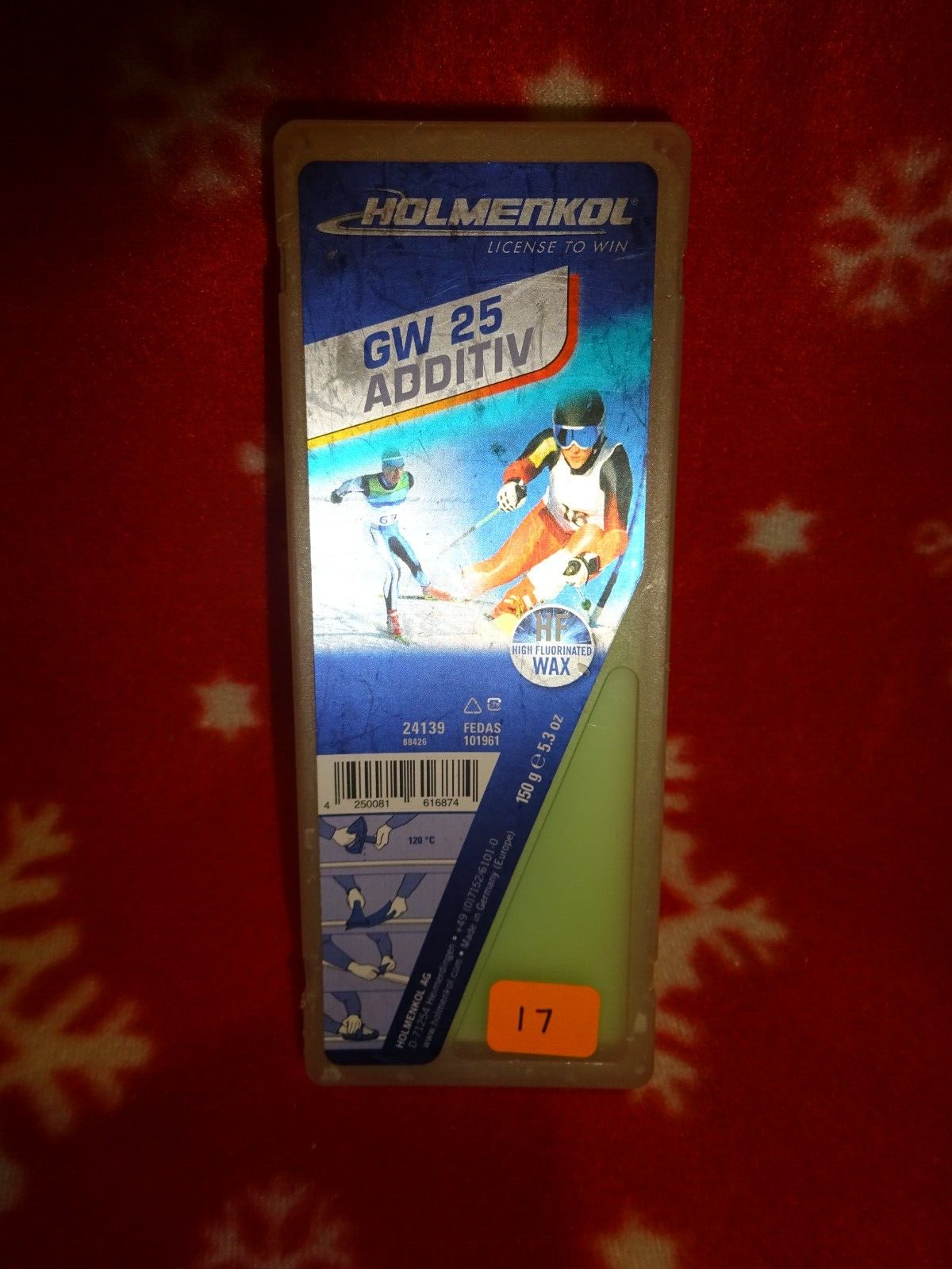【最安値挑戦】 Lot of Holmenkol GW25 Additiv Wax-Total of 290 Grams | eBay スキー・スノーボードアクセサリー