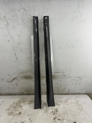 BMW M4 Side Skirt Rocker Panel White With Gray Wrap F82 F80 SeePicsForCondition