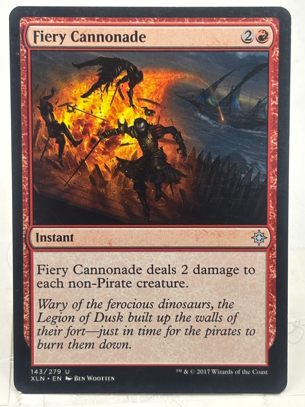 Fiery Cannonade LP* Ixalan ENGLISH 143/279 -UnltdCards | eBay