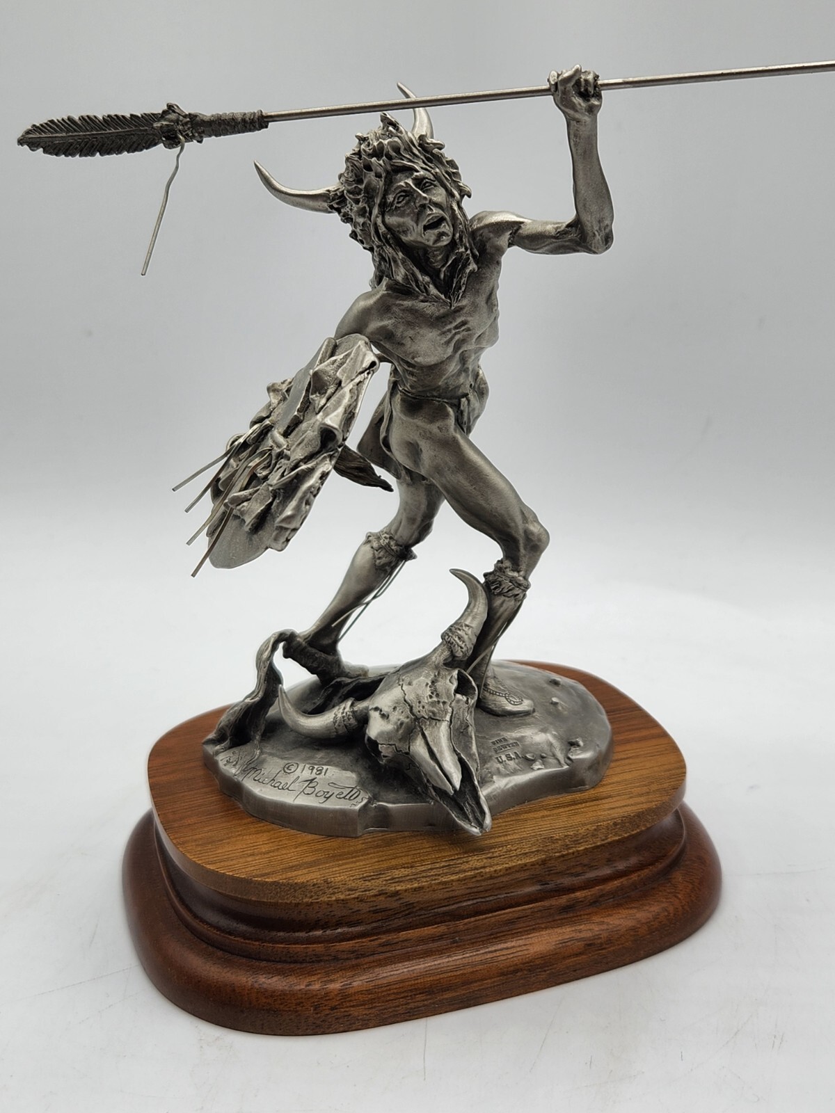 Chilmark Pewter Figurine - Boyett - Chilmark Pewter Figurine - Boyett -